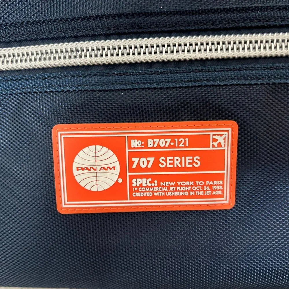 Pan Am Navy Blue Multipurpose Duffel/Gym/Carry-On/Overnight Bag - Picture 2 of 16